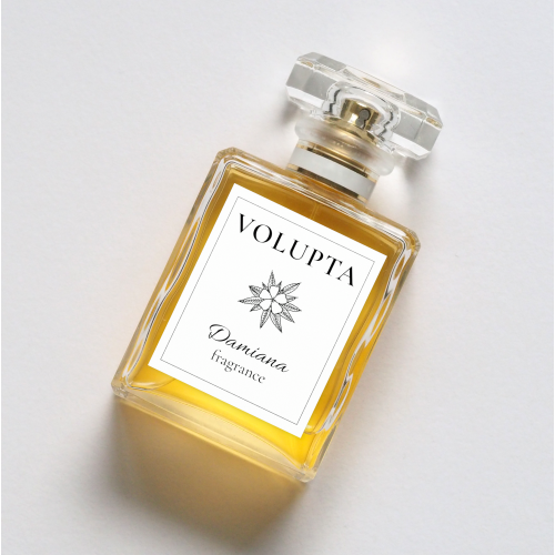 Perfume Bottle minimalist Label
