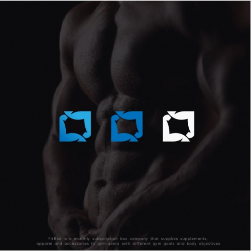 fit box logo for physical fitness thumb