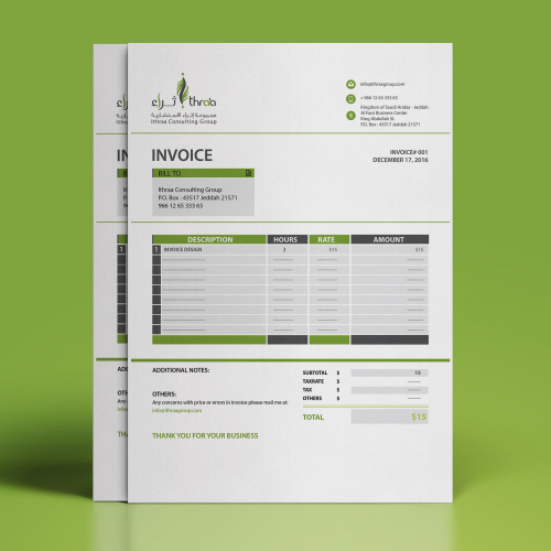 Invoice Design