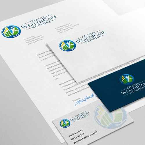 Atlanta Wealthcare Network Brand Identity thumb