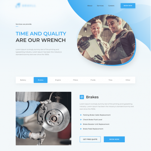 Services Page for Ferros thumb