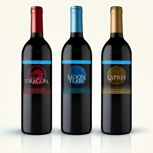 Clear Lake Wine Labels