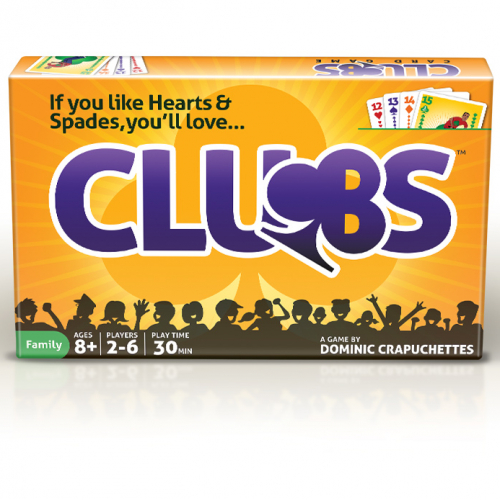 Clubs Card Game logo