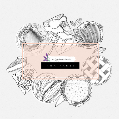 Sketch food for E-book (Mixed Media)