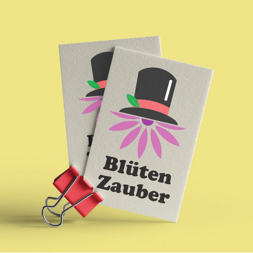 Business card for Magic Flower