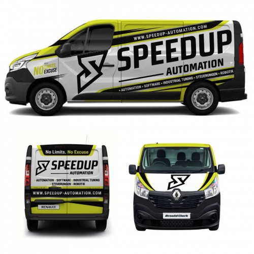 Speedup Automation Van Wrap Design thumb