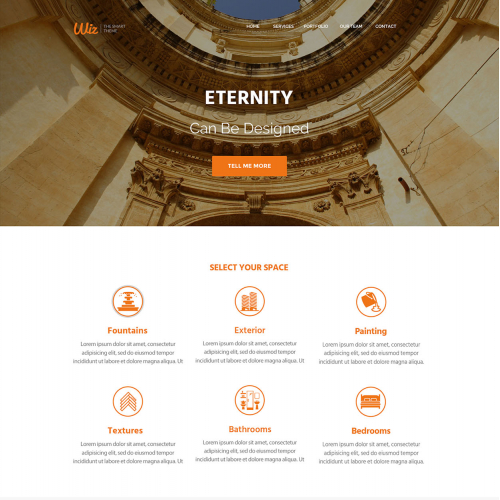 Psd website layout thumb