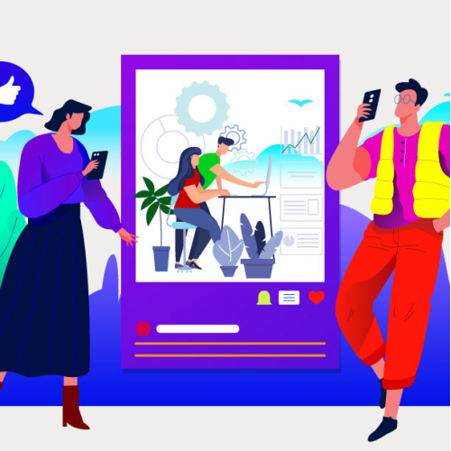 Modern illustration