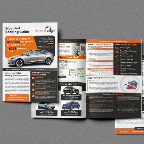 Brochure Design For Car Finance Company
