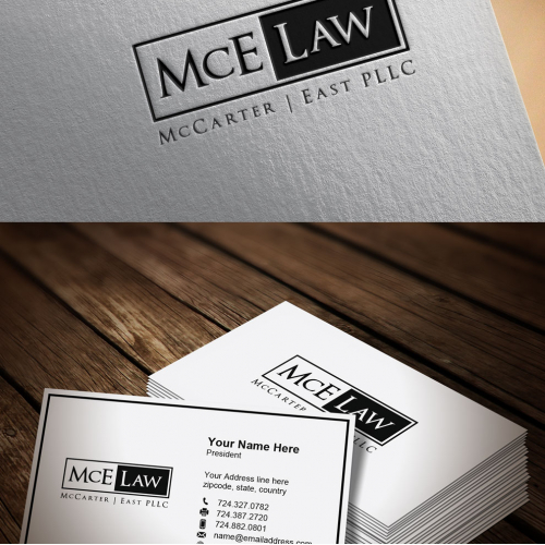 140 Professional, Conservative, Law Firm Logo Designs for McCarter | East PLLC and MCE Law thumb