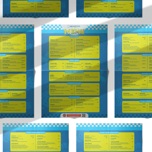 Menu Design