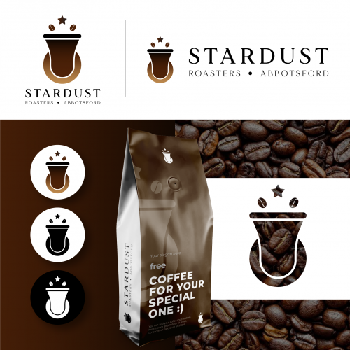 Stardust Roaster Abbotsford Logo Concept