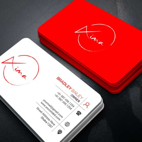 business card design