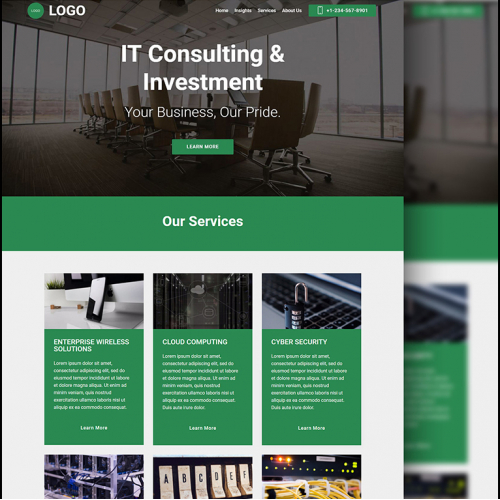 IT Consultancy Firm Website thumb