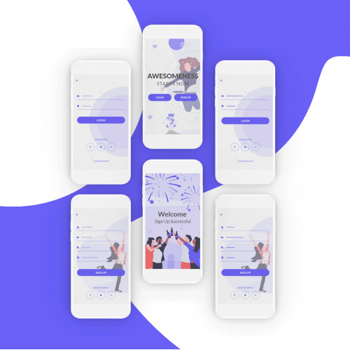 Sign Up UI Design