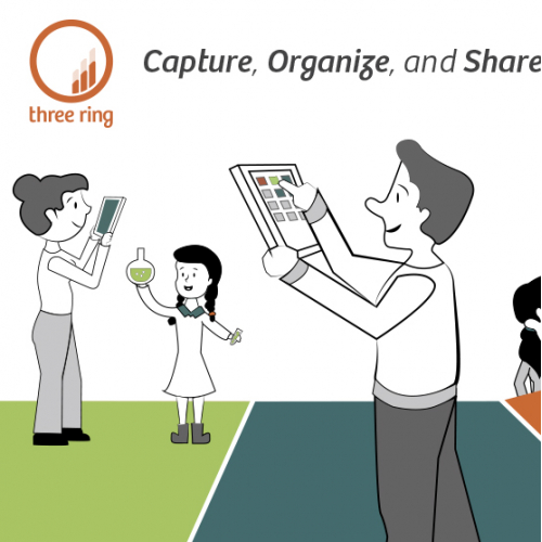 Three Ring Educational Illustration
