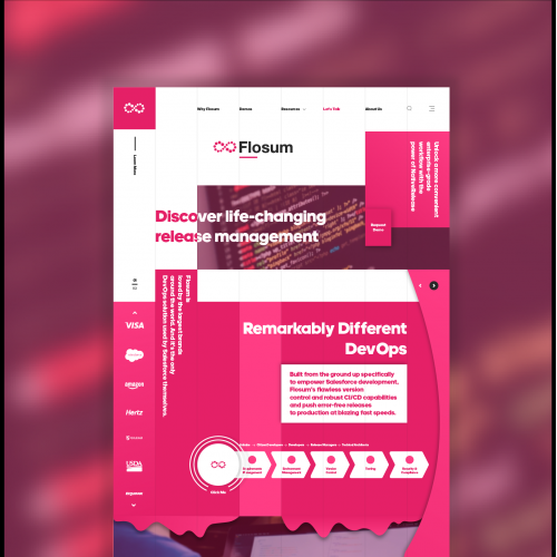 Flosum Main Page Redesign thumb