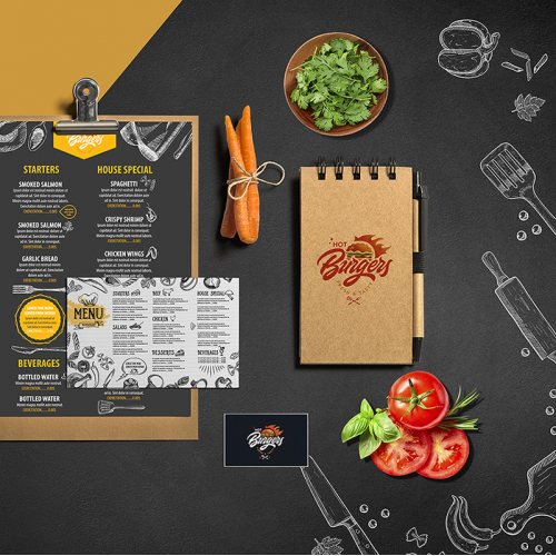 Menu Card Design thumb