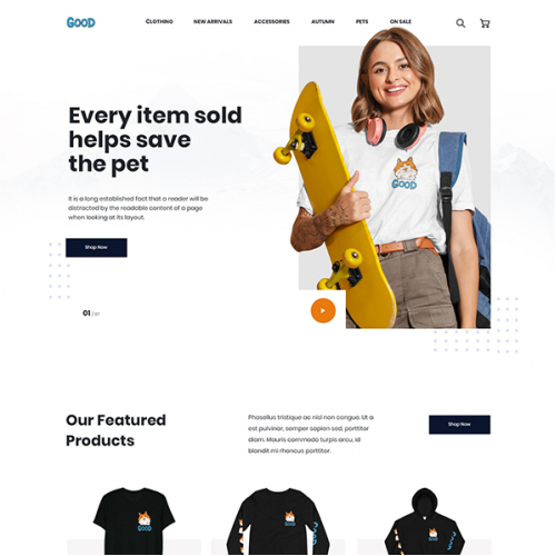 photoshop website design