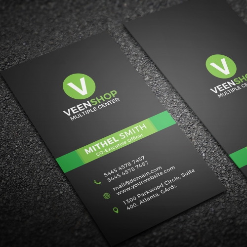 Business card design thumb