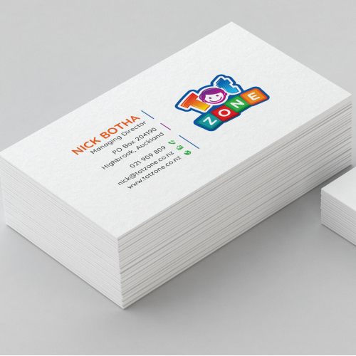 Business card for TOT thumb