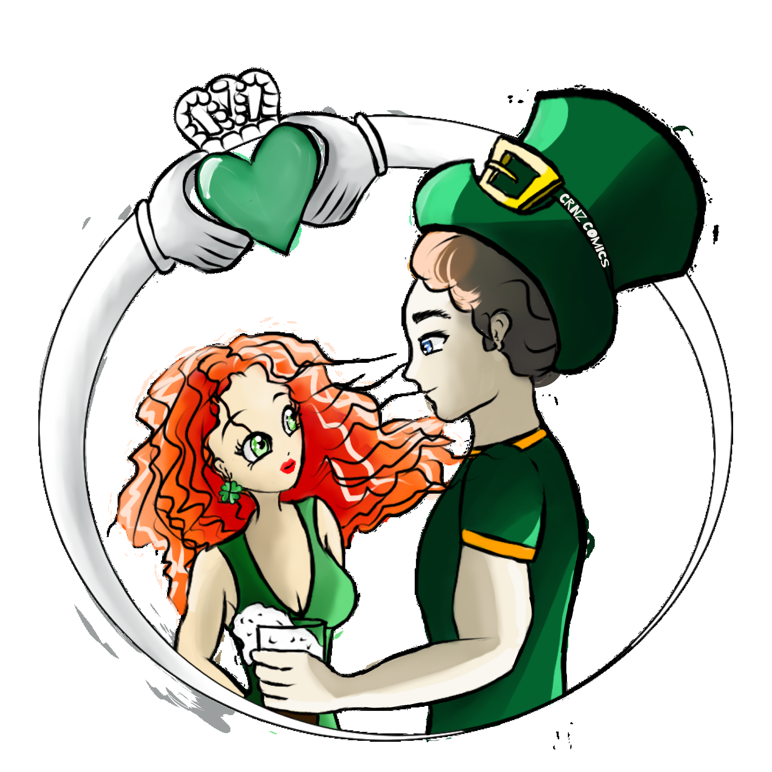 Irish couple