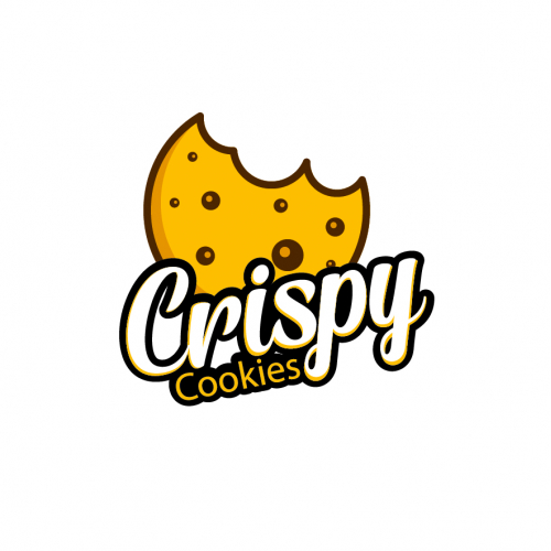 Crispy Cookies Logo Design for Business