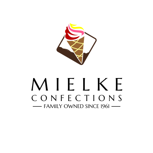 Create Ice Cream Advertisement ad for Mielke Confections