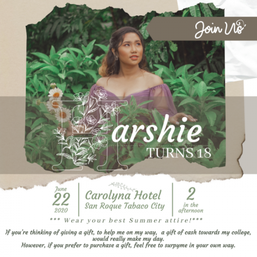 Debut Invitation