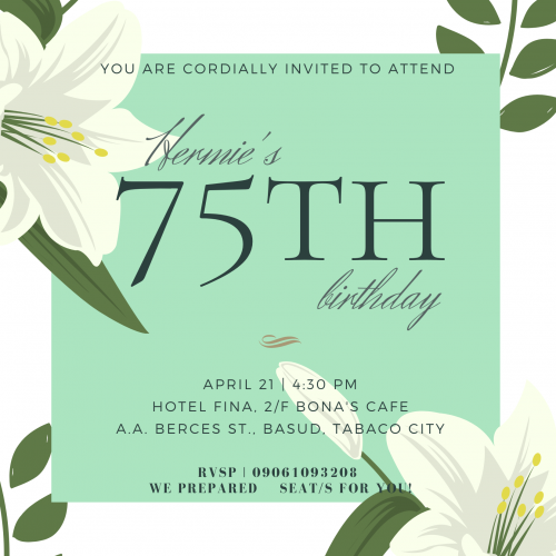 Birthday Invitation