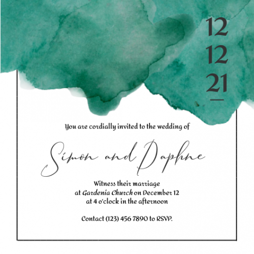 Wedding Invitation