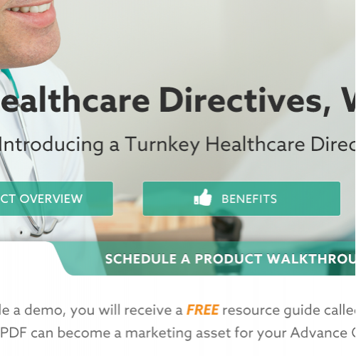 landing page concept