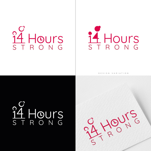 '14 Hours Strong' Logo Design Project