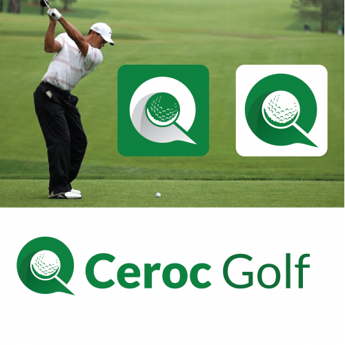 Golf Modern Abstract Vector Creative Logo Design