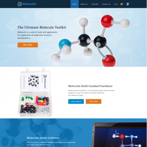 Website for 3D visualization software