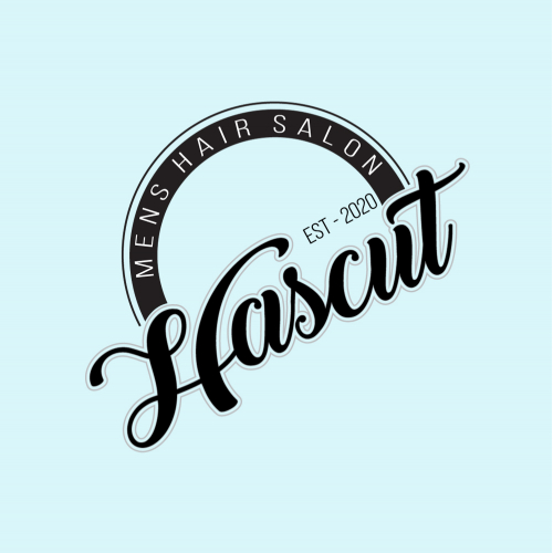 Logo for men's salon