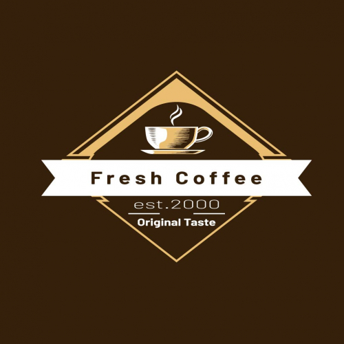 Coffee shop logo