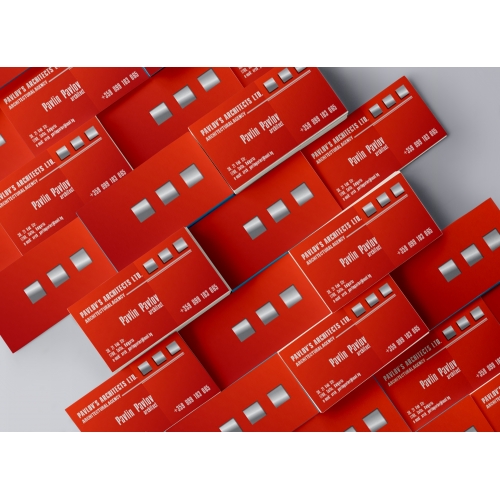 Pavlov's Architects business cards