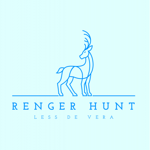 Deer Line art logo design thumb