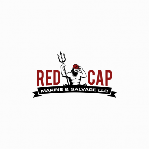 Logo concept for Red Cap Marine