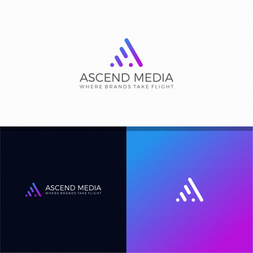 Logo concept for ASCEND Media