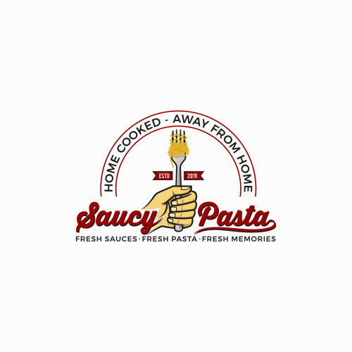 Logo concept for Saucy Pasta