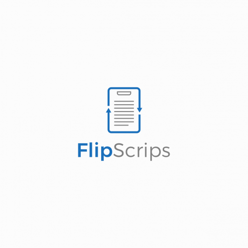Logo concept for Flip Scrips