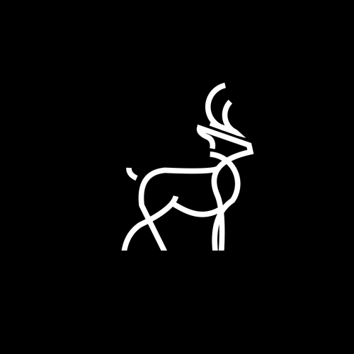 deer line art