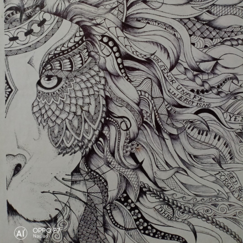 MANDALA LION