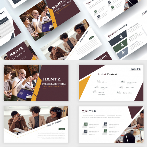 Creative powerpoint template For Business