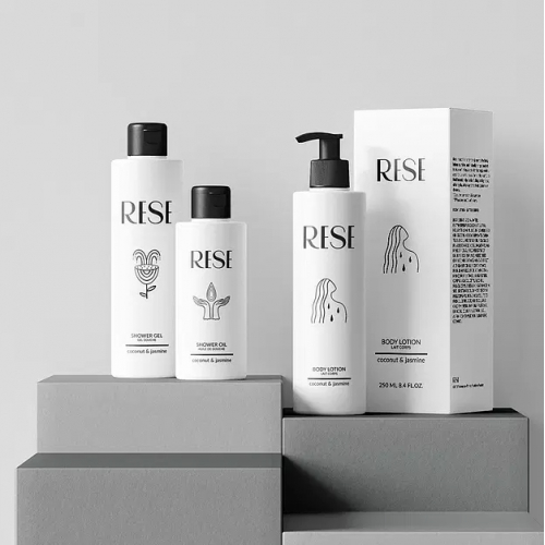 packaging design for Rese cosmetic