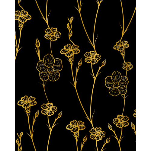 Golden flowers