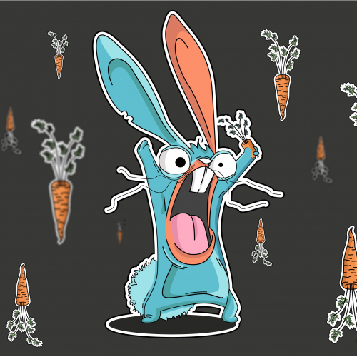 Mad Rabbit Illustration thumb