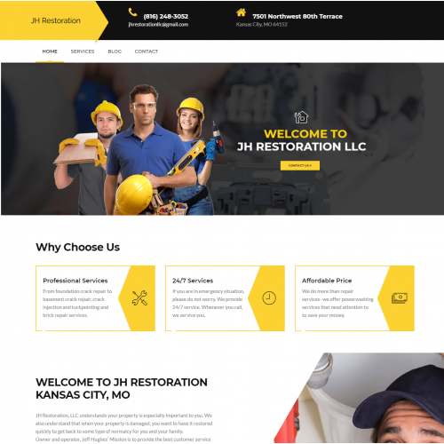 JH Restoration Home Repair Services Company thumb